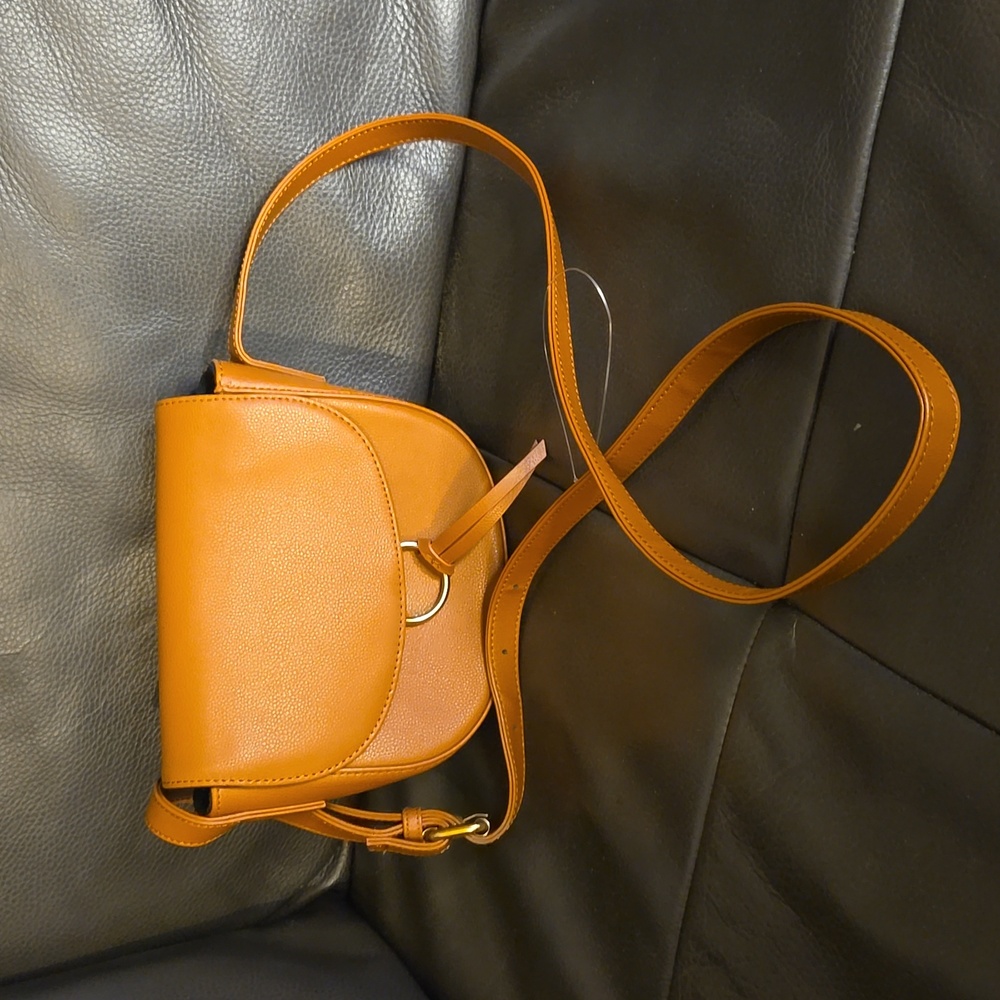NWOT - Cognac Crossbody